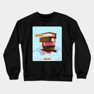 Dessert Tarot card-Judgement Crewneck Sweatshirt